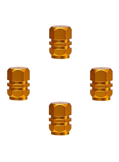 Generic 4-Piece Car Wheel Tires Valves Set