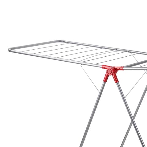 Delcasa Seltos Cloth Dry Stand, Dc1978 - Easy Folding Sturdy, Sleek &amp; Heavy Storage, Hang Your Clothes Freely Or With Hangers