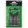 Terminator Mini Screw Driver 6 Pcs Precision Set with Iron Handle TTSDS 329 Silver