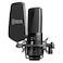 Boya Large-Diaphragm Broadcast Condenser Microphone BY-M1000 Black