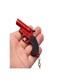 Generic Gun Shape Key Tag Chain Red