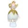 Christmas Magic Christmas Tree Hanging Mini Angel for party Decoration- 17 cm Size- Gold