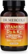 Dr. Mercola Vitamins D3 &amp; K2 90 Capsules 182139