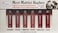 The Balm Meet Matte Hughes Set Of 6 Mini Long-Lasting Liquid Lipsticks