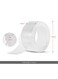 Generic - Reusable Double-Sided Adhesive Tape White