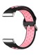 Fitme Replacement Band For Fitbit Versa 3/Sense, Black/Pink