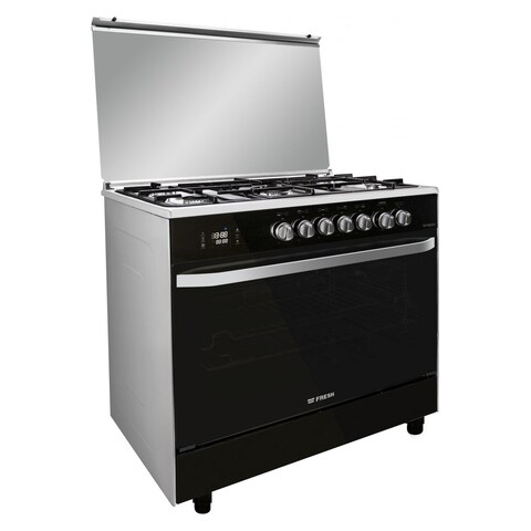 Fresh Hammer Digital Gas Cooker - 5 Burners - Stainless Steel