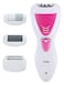 Avion 4 In 1 Multifunction Electricepilator Set, With Ladyepilator, Lady Shaver, Nail Polisher, And Callus Remover, Cordless&amp; Rechargeable&nbsp;, Washable Design Ipx5&nbsp;, USB Charging&nbsp;, Ae225