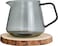 Coffee glass server jug tint black 600ml