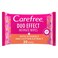 Carefree Duo Effect Intimate Wipes Vitamin D &amp; Cotton Extract 20 Pieces