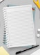 Lowha Spiral Notebook With 60 Sheets And Hard Paper Covers With Bus &amp; Cars Design, For Jotting Notes And Reminders, For Work, University, School