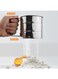 Generic Stainless Steel Mesh Flour Mesh Sifter Silver