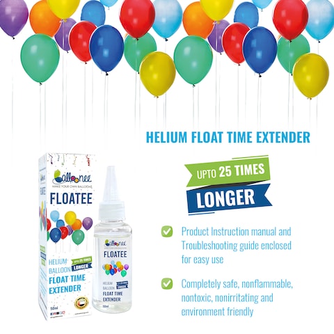 Balloonee&reg; FLOATEE - Helium Balloons Float Time Extender 50ml