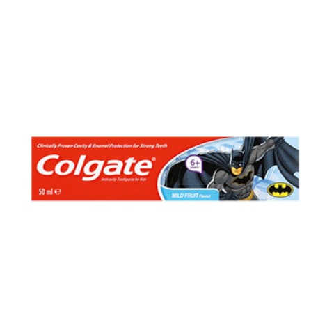 Colgate Batman Toothpaste 6 Years 50ML