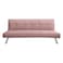 In House Sandi 2 In 1 Sofabed Linen Upholstered - Dark Pink