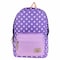 Kaukko Colourful 3 Colours Paws Printed Backpack Bag