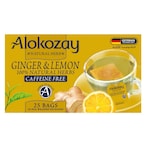 Buy Alokozay Ginger And Lemon 25 Tea Bags in UAE