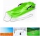 Outdoor Sports Plastic Skiing Boards Sand Board Snowboard With Rope For Double People,Sand Snow Sleds for Kids and Adult (Green)