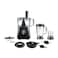Smart Food Processor - 42 Function - 1500 Watt - Black - SFP500E