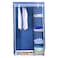 Wardrobe Closet Organizer Blue 178x110x45cm