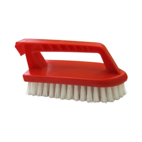 Buy Arix Tonkita Clothes Laundry Brush With Grip Red in UAE