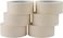 ABBASALI Adhesive Masking Tape General Purpose Painter's Tape Bulk for Painting, Labeling, Packing, Craft, Art, Home, Office, School Etc. (Pack of 6-2 Inch)