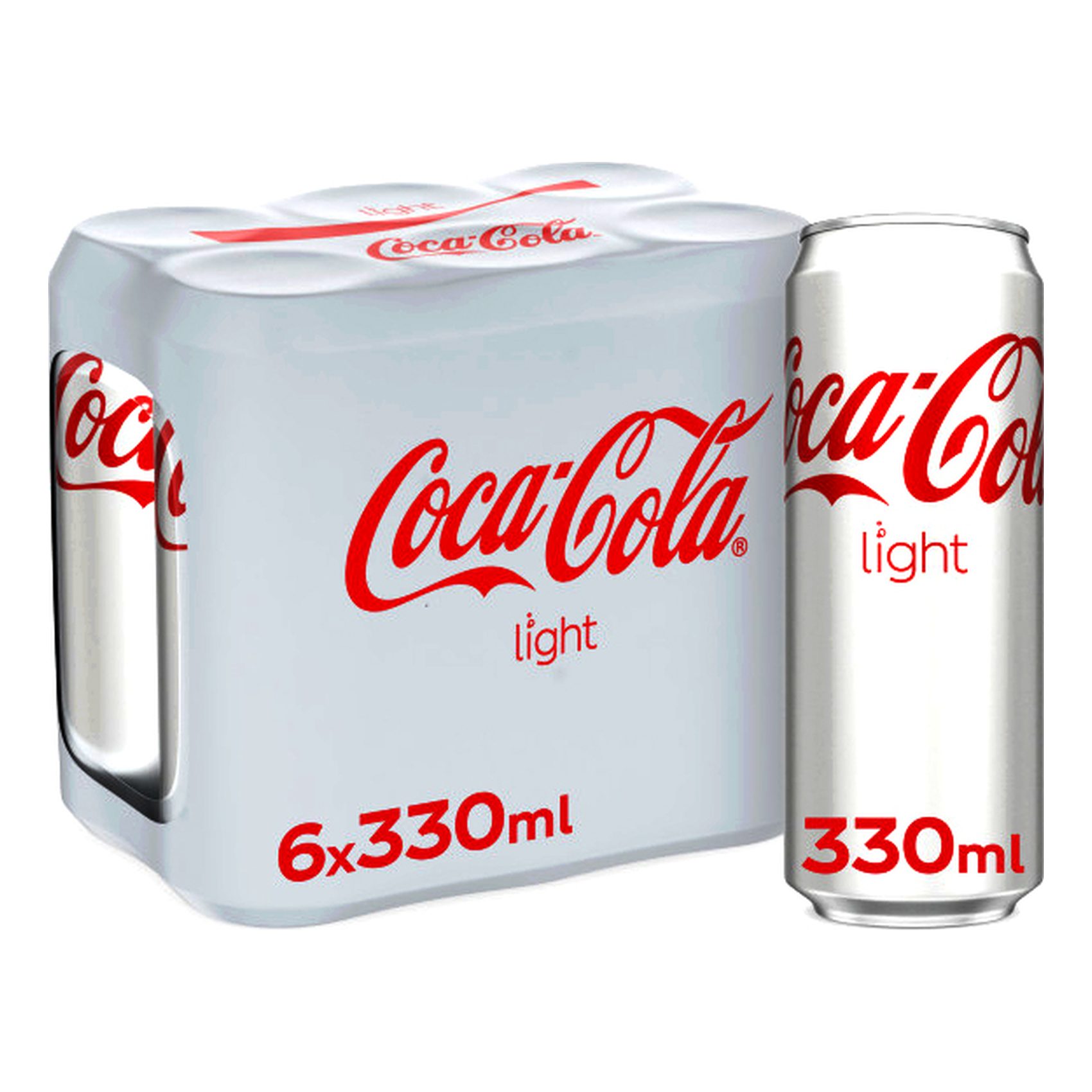 كوكا كولا لايت مشروب غازي 330 ملل، حزمة من 6