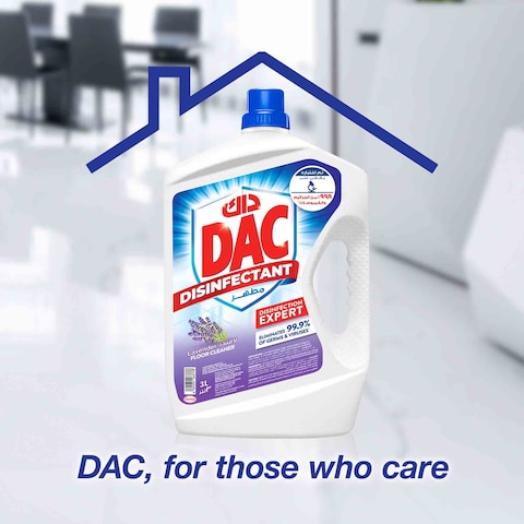 DAC Multi Purpose Liquid Disinfectant Lavender 1.5l