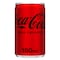Coca-Cola Zero Calories Carbonated Soft Drink Can 150ml