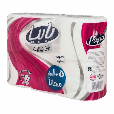 Papia Toilet Rolls - 6 Rolls