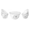 Cello Camber Black Dessert Set 7 Pieces