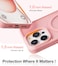 Torras UPRO Pstand Series Strong Magnetic &amp; Seamless Stand for iPhone 15 Pro Max Case, Fit for MagSafe, Mil-Grade Drop Protection, Adjustable Kickstand,Slim Frosted Matte Pink
Visit the TORRAS Store