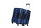 Tach V3 Hardcase Carry-on Luggage - 20 inch Spinner Suitcase With TSA Lock - 2 USB Charging Ports - Water Bottle Holder - Patented Built-In Connecting System - Easily Links 6 Bags - Midnight Blue