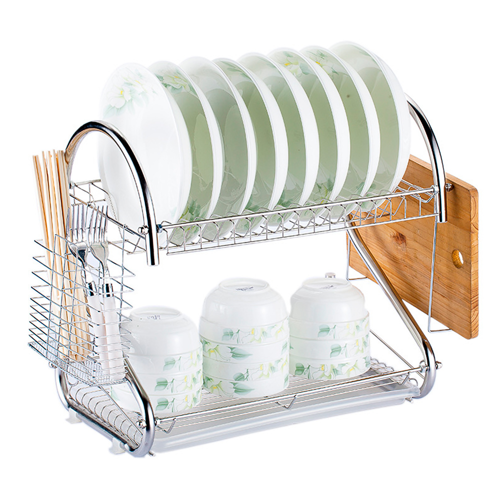 Generic-Multifunctional Bowl Storage Rack Draining Board Draining Rack Dish Rack Cup Bowl Holder Chopsticks Rack Cutting Board Holder