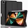 HYX New iPad Pro 12.9 Inch Case 2022(6th Gen)/2021(5th Gen)/2020(4th Gen) with Pencil Holder,Smart iPad Case [Support Touch ID and Auto Wake/Sleep] with Auto 2nd Gen Pencil Charging (Black)