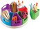 Learning Resources Create-A-Space Storage Center, Homeschool Storage, Fits 3Oz Hand Sanitizer Bottles, Bright Colors, Back To School Resources For Teachers, Classroom Craft Keeper, 10 Piece Set