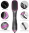 Generic Hair Dryer Styler 3 In 1 Brush Salon Styler For Straightening Negative Ion Ceramic Blow Dryer Brush (Pink)