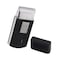 MOSER Mobile Shaver Cordless Shaver 3615-0052, Black/Silver