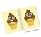 Loud Universe Hardcover Notebook Icecream Poop Emoji Spiral Notebook with Premium High Quality Paper A5 Size