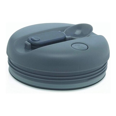 Borosil Hot-N-Fresh 3 Layer Stainless Steel Insulated Lunch Box Grey 350ml+420ml