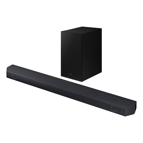 Samsung Series 9 77-Inch UHD Smart OLED TV QA77S90DAEXZN Black and Q-Series Soundbar HW-Q600 Black