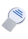 Generic Stainless Steel Lice Comb Silver/Blue