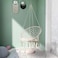 Hammock Chair, Hanging Swing Seat for Indoor &amp; Outdoor, Round Hammock Mesh Chair Beige Color