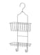 Generic 2-Tier Shower Hanger Silver 53cm