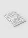 Lowha Spiral Notebook With 60 Sheets And Hard Paper Covers With Letters Design, For Jotting Notes And Reminders, For Work, University, School
