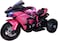 Lovely Baby Rideon Motorbike For Kids LB 585EL Battery Operated Power Riding Motorcycle (Pink)