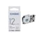 Casio 12mm Black on White Labeling Tape  XR-12WE1 for Casio KL-820 label printer