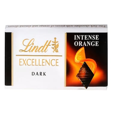 Lindt Excellence Dark Intense Orange Chocolate 35g