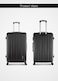 Lightweight 3-Pieces ABS Hard side Travel Luggage Trolley Bag Set with Lock for men / women / unisex Hard shell strong
