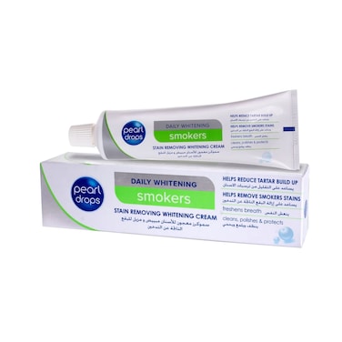 Pearl Drops Toothpaste Smokers Stain Removing Whitening 75ml
